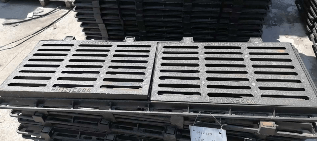 烈山球墨铸铁连体双篦展示